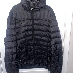 Levi's Dark Gray Puffer Jacket
